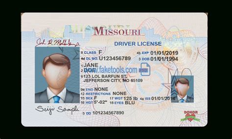 Editable blank drivers license template - ferjoomla