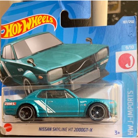 HOT WHEELS NISSAN SKYLINE HT GT X J IMPORTS Shopee Brasil