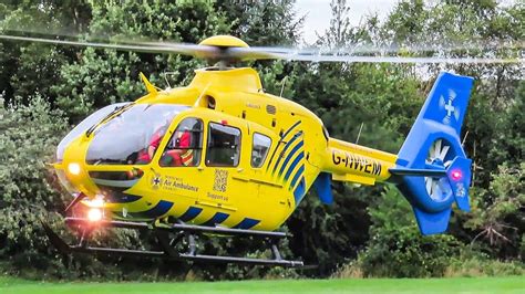 North West Air Ambulance Departure From St Charles Catholic Voluntary