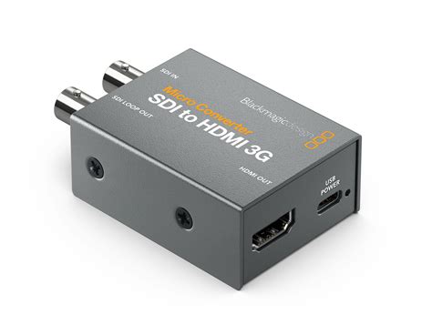 Blackmagic Design Microconverter Sdi To Hdmi 3g W Psu Convcmic