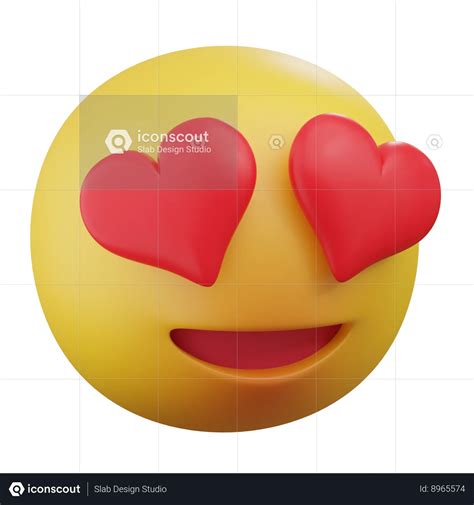 Love Emoji 3d Icon Download In Png Obj Or Blend Format