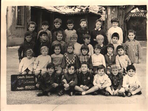 Photo De Classe Maternelle 70 71 De 1971 Ecole Jean Moulin Saint