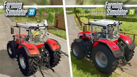 FARMING SIMULATOR 25 Vs FARMING SIMULATOR 22 Gameplay Comparativa