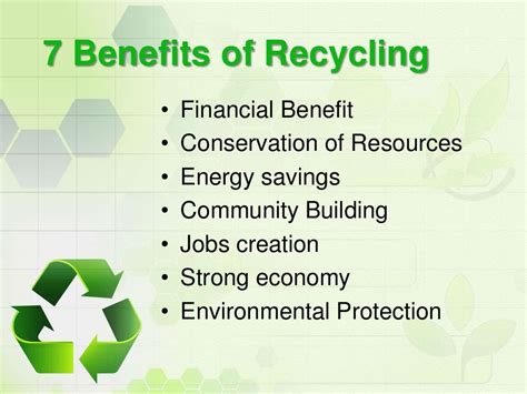 The Importance Of Recycling Presentation