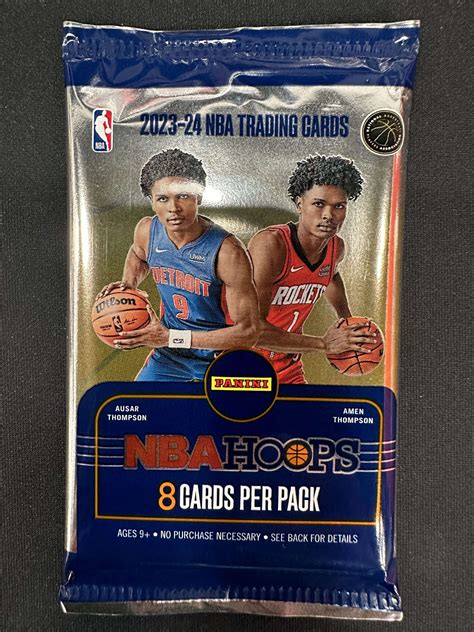 2023 24 PANINI NBA HOOPS BASKETBALL HOBBY PACK Cajun Breaker