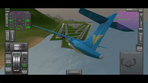 Turboprop Flight Simulator Land Youtube