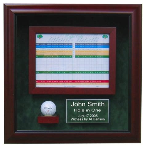 Hole In One Golf Display Case Etsy In 2021 Golf Ball Display Case