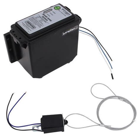 Hopkins Engager Trailer Breakaway Kit W Charger Led Tester Hardware