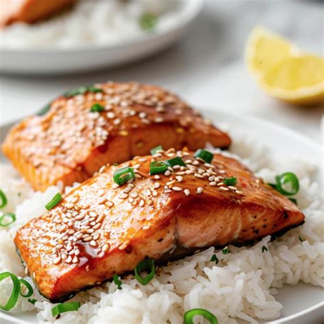 Easy Baked Teriyaki Salmon Recipe The Fork Bite