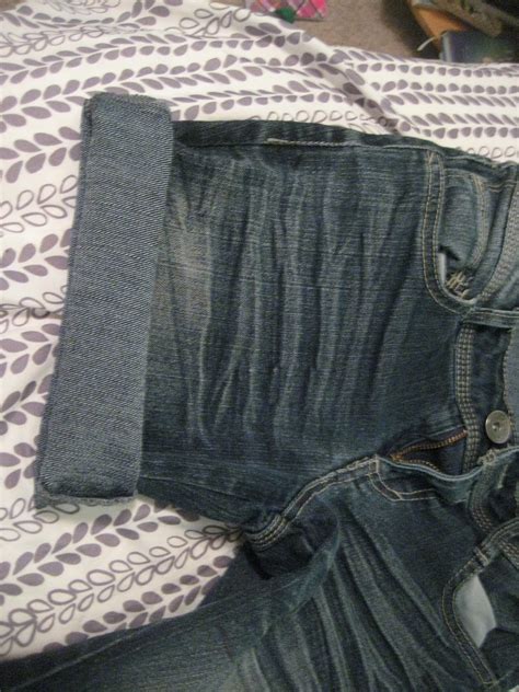 how to cut jeans into shorts 7