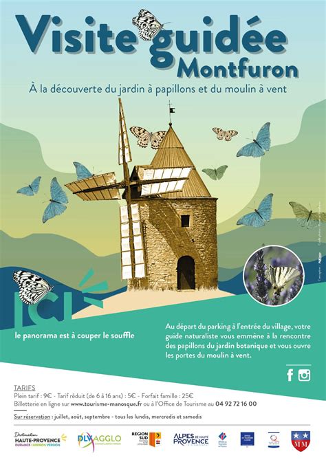 Affiche Visite Guidee Montfuron HD 1 Manosque