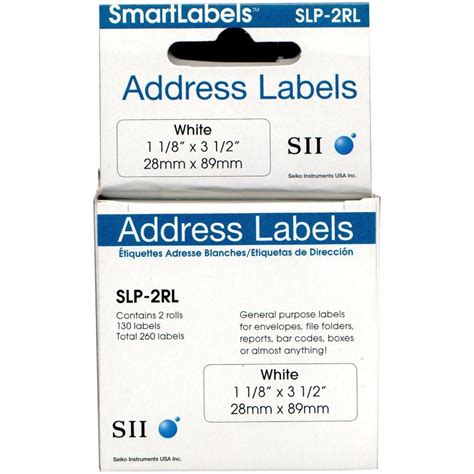 Seiko Smartlabel Slp Rl White Address Labels Label Tapes Label