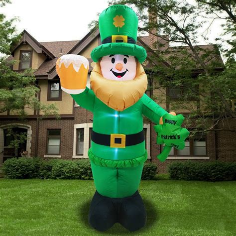 Foot St Patricks Day Inflatable St Patricks Day Decorations Outdoor