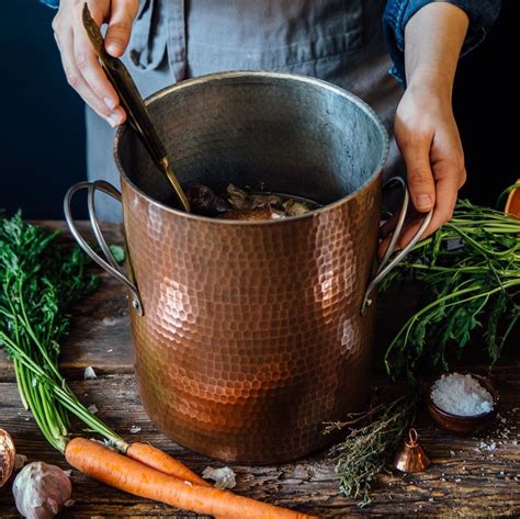 Big Beautiful Copper Stock Pots Stock Pots Copper Cookware Copper