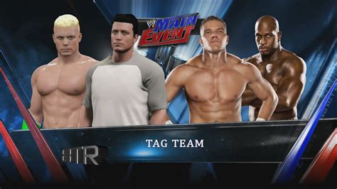 Wwe K My Career Mode Part Barron Blade Dt Vs Tyson Kidd Titus