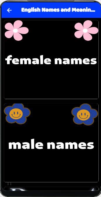 English Names And Meanings Apk For Android Download