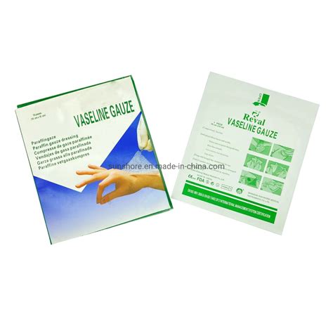 Sterile Disposable Medical Paraffin Vaseline Gauze Sterile Paraffin