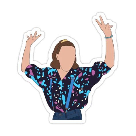 Millie Bobby Brown Eleven Stranger Things Sticker For Sale By