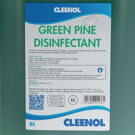 Cleenol Green Pine Disinfectant Ltr Pack Of Fs Buy Online