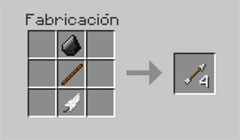 Flechas Minecraft ¿cómo Se Hacen Y Para Qué Sirven Minecrafteo