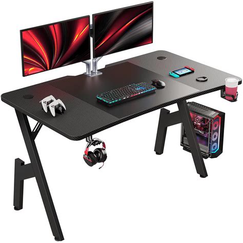 Hldirect Inch Gaming Desk Gamer Gaming Table Computer Desk Pc