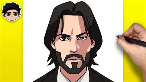 Cómo Dibujar A John Wick Fácil Paso A Paso