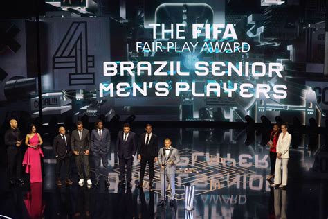 Fair Play Award winners: Brazil men's national team - The Athletic