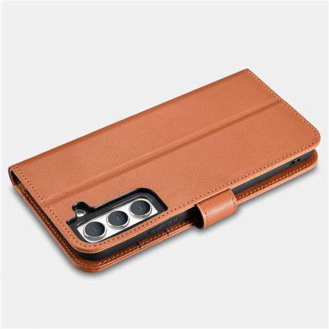 Samsung S22 Genuine leather Wallet Case Book Design and Magnetic ...