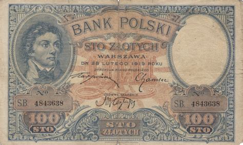 Banknoty Banku Polskiego 1919 1924