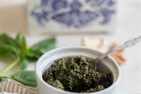 Best Basil Walnut Pesto Recipe Farmhouse On Boone