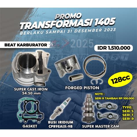 Jual Paket Bore Up Brt Beat Karbu Cc Shopee Indonesia