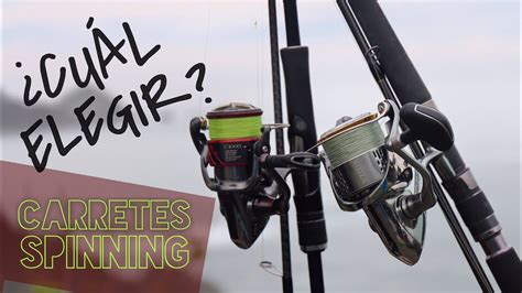 Carretes Para Pesca A Spinning Youtube