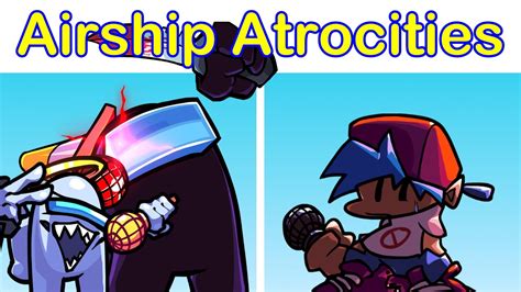 Friday Night Funkin Vs Impostor V The Airship Week Cutscenes