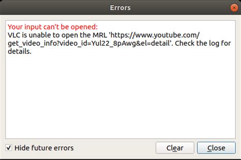 Ways To Fix Vlc Your Input Can T Be Opened Error