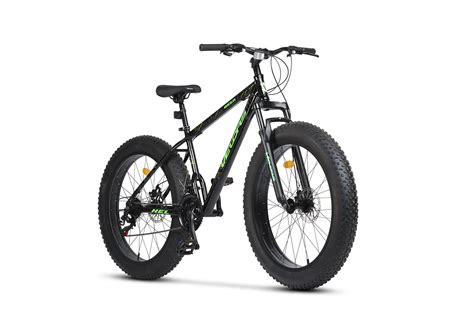 Bicicleta MTB Velors V2619B Cadru Otel 26 Negru Verde Carrefour