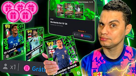 Giros Gr Tis Oficial Potw Mpeto No Efootball Youtube