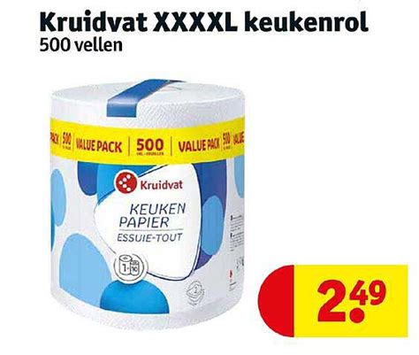 Kruidvat XXXXL Keukenrol Aanbieding Bij Kruidvat 1Folders Nl