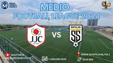 LIVE MEDIO FOOTBALL LEAGUE JAKARTA JAPAN CLUB VS SIRIUS FC 7 JANUARI