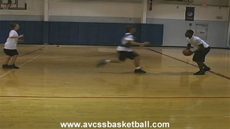 Passing Drill For Youth Basketball Step Around Pass Coaching Tips Skills Youtube