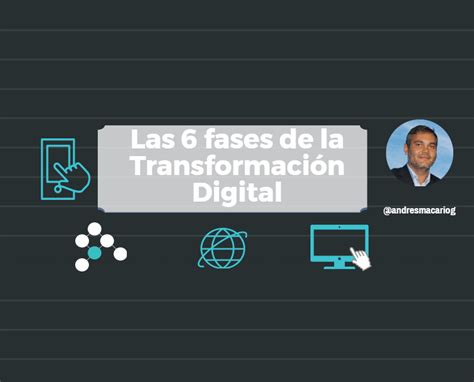 Las 6 Fases De La Transformación Digital Infografía Andresmacariog