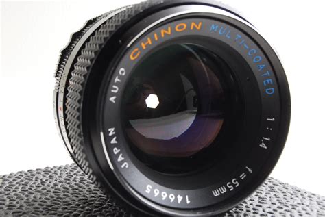 Auto Chinon Multi Coated 55mm F1 4 修理報告 レンズ修理なら日本レンズ協会