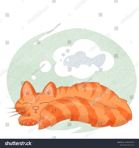 Cute Fluffy Cartoon Cat Kitten Character Stock Illustration 2080879639 | Shutterstock