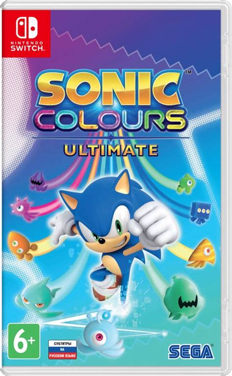 Sonic Colors Ultimate 2021 Nintendo Switch Box Cover Art MobyGames