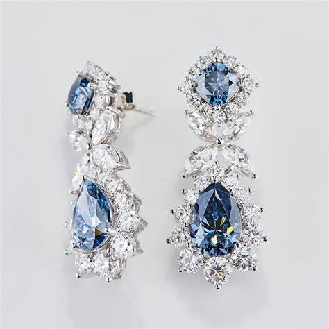 Gigajewe Ct White Gold K K K Earrings X Mm Pear Cut Natura