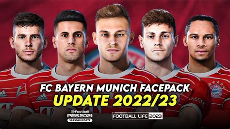 BAYERN MUNICH FACEPACK 2022 23 SIDER AND CPK EFOOTBALL PES 2021