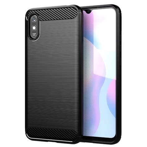 DO XIAOMI REDMI 9A 9AT ETUI CARBON CASE SILIKON Sklep Opinie Cena W