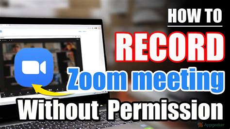 How To Record Zoom Meeting Without Permission Mac And Windows Youtube