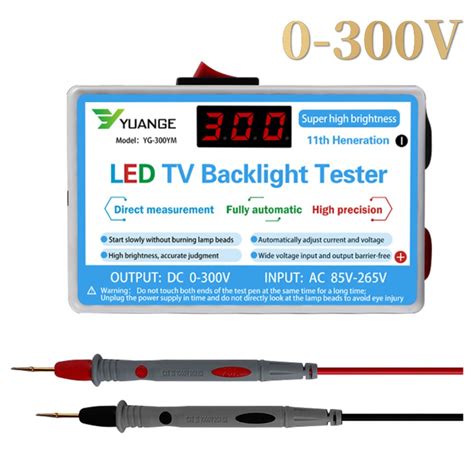 LED Lamp And TV Backlight Tester Multipurpose LED Strips Beads Test