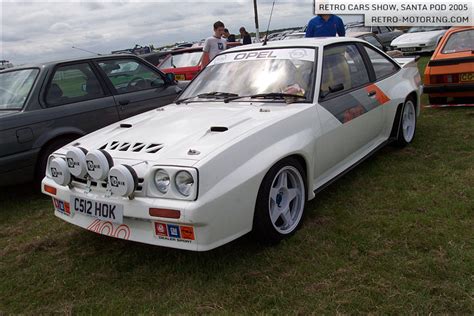 White Opel Manta C Hok Retro Cars Show Retro Motoring