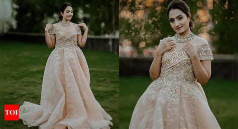 Seetha Rama actress Vaishnavi stuns in regal white gown, netizens ...